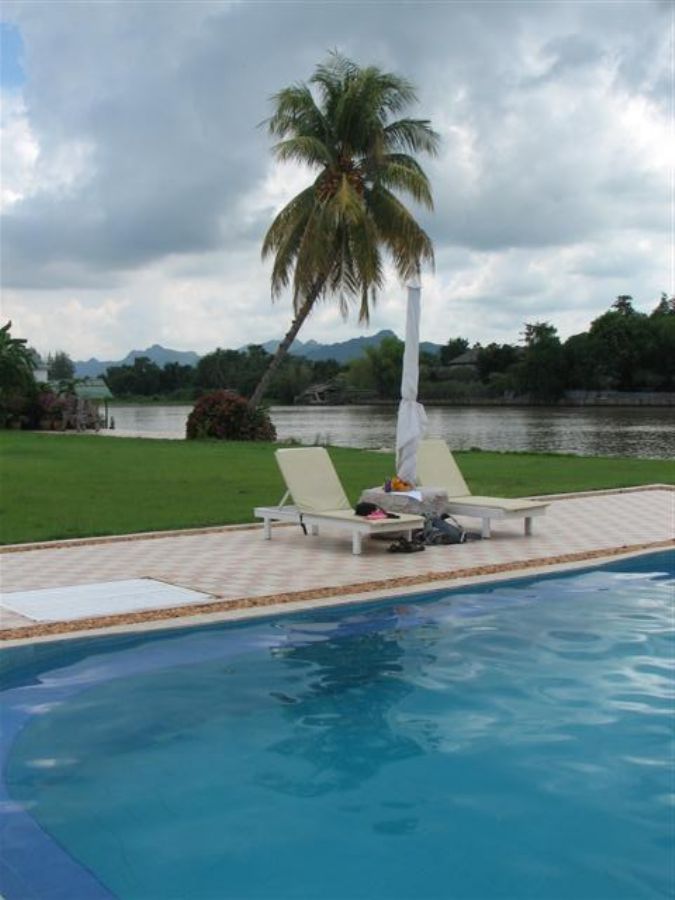 The resort in Kanchenaburi